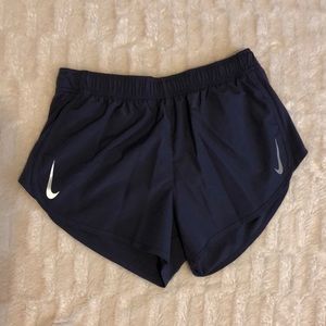 nike high cut tempo shorts